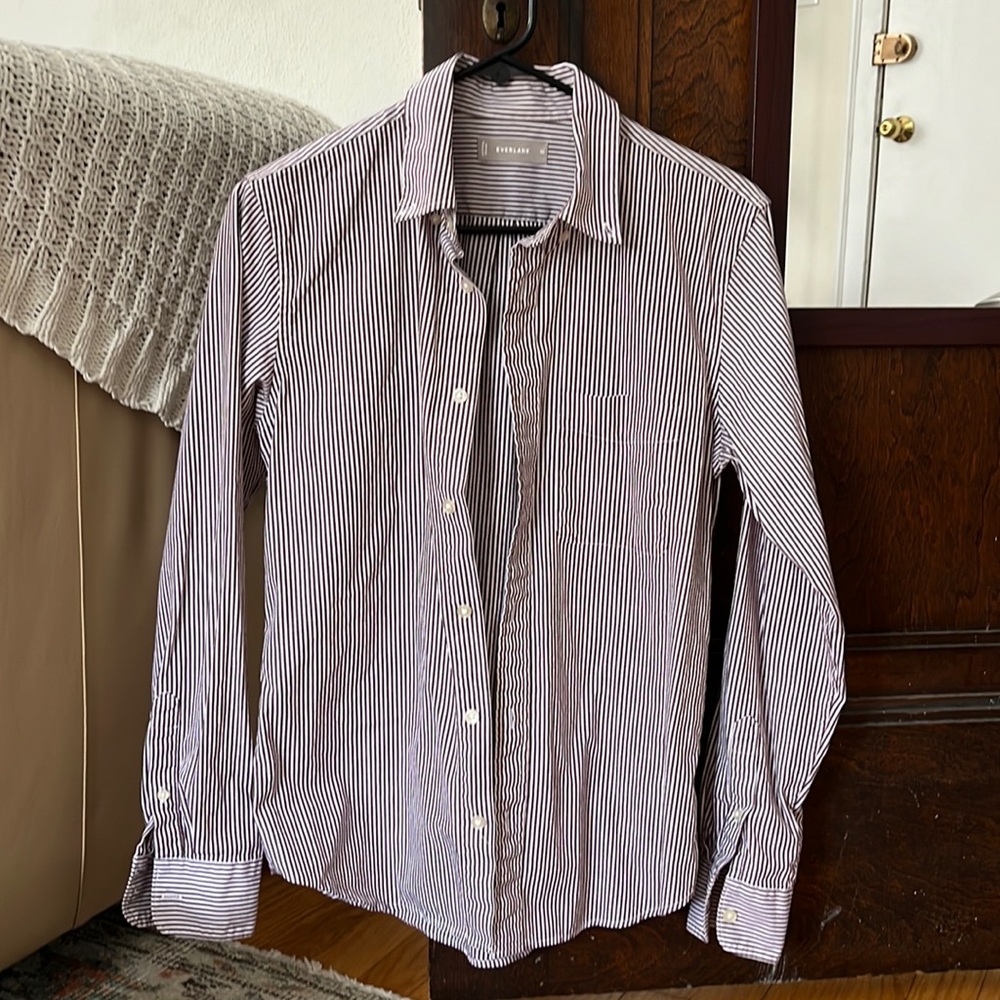 Everlane Striped Button Down Shirt